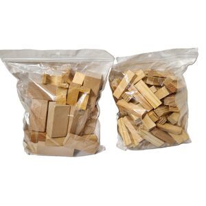 Wooden Blocks | 2 Bags for Building